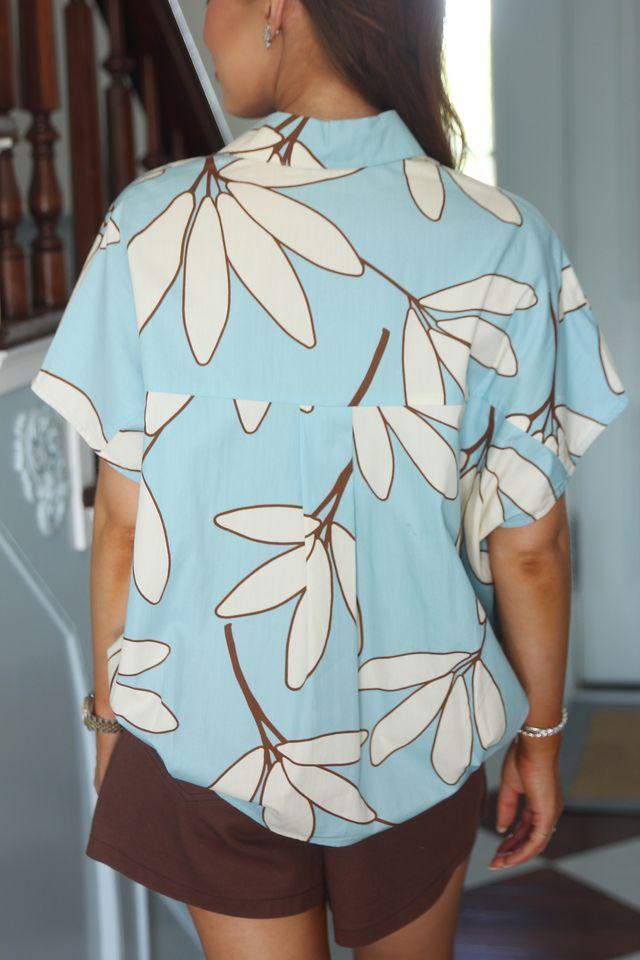Palm Leaf Signature Top