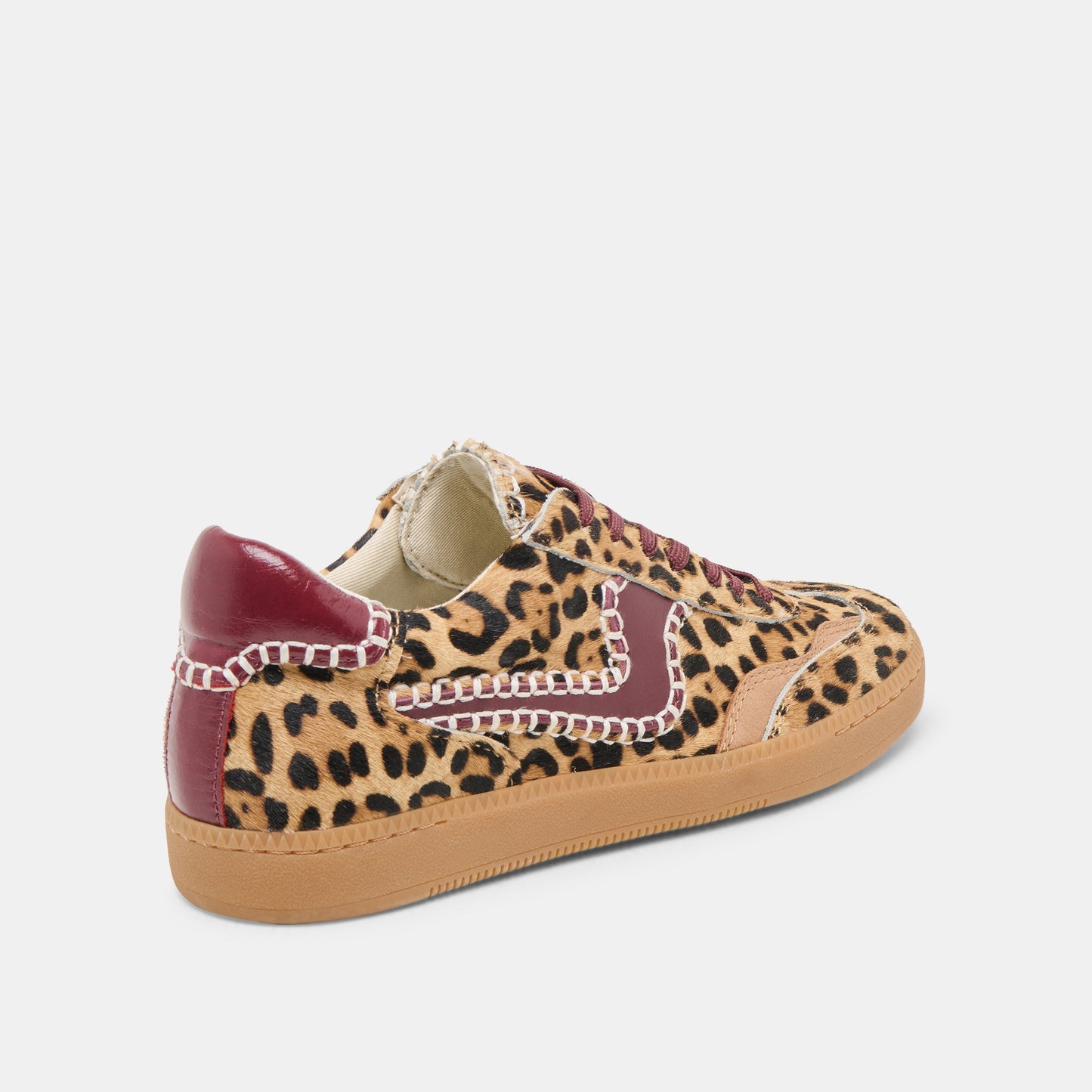 Dolce Vita Notice-Burgundy/Leopard