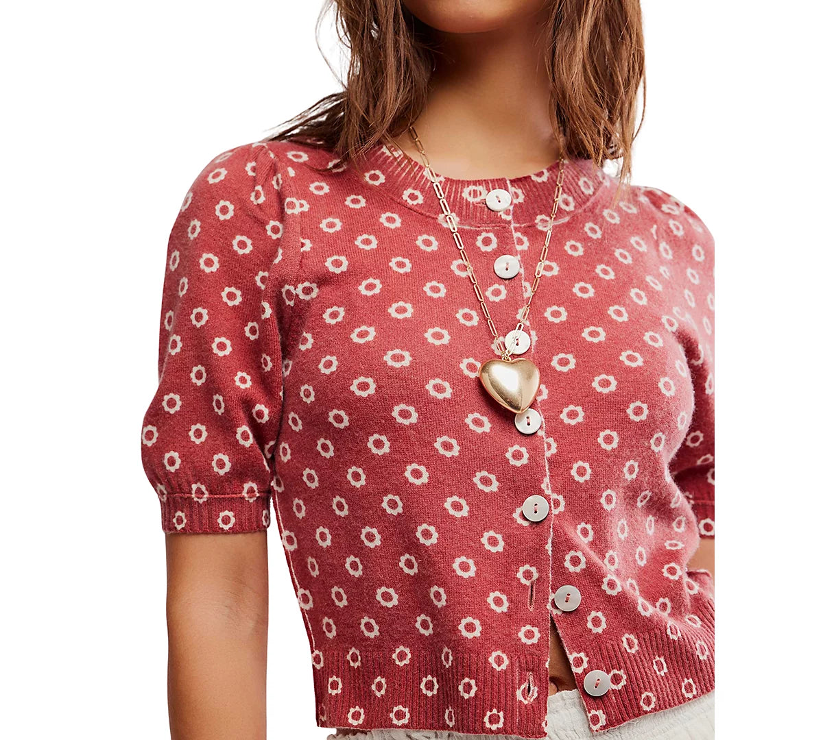Free People Isla Pattern Cardi