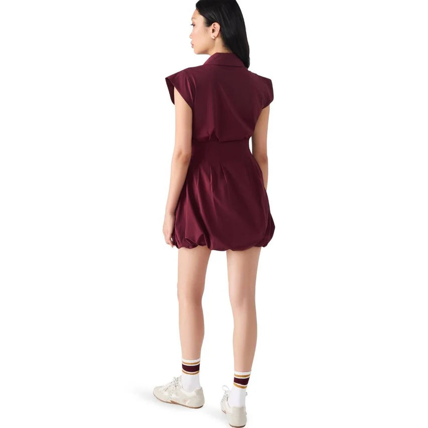 Dyanne Dress- Wine