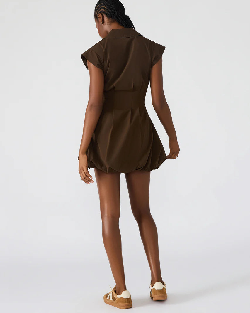 Steve Madden Dyanne Dress- Espresso