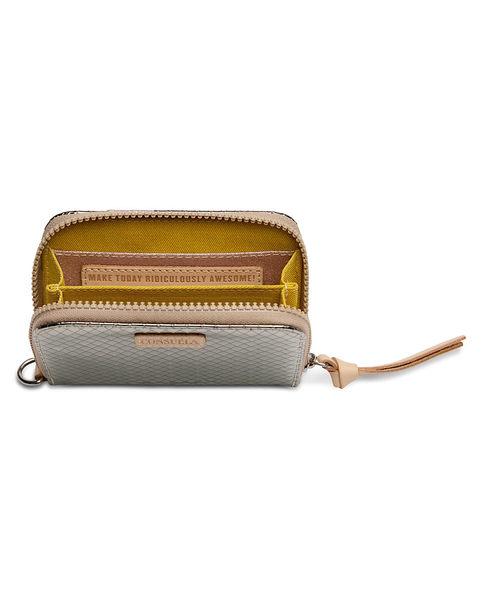 Consuela Zippy Wallet- Steely