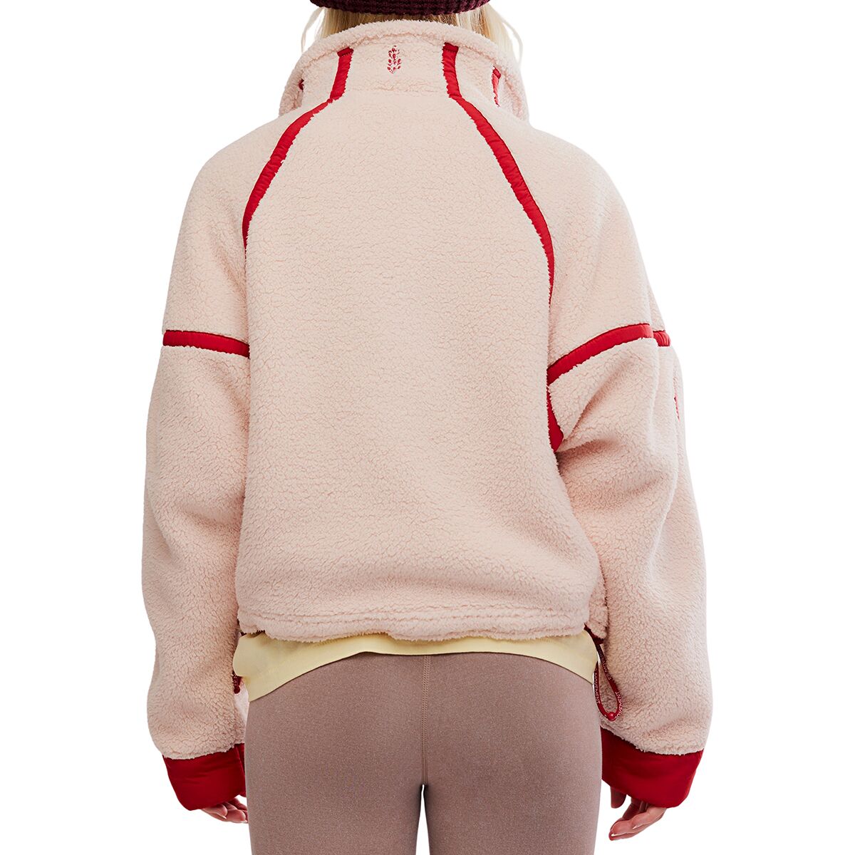 Free People Mountain High 1/2 Zip- Ballet Slipper