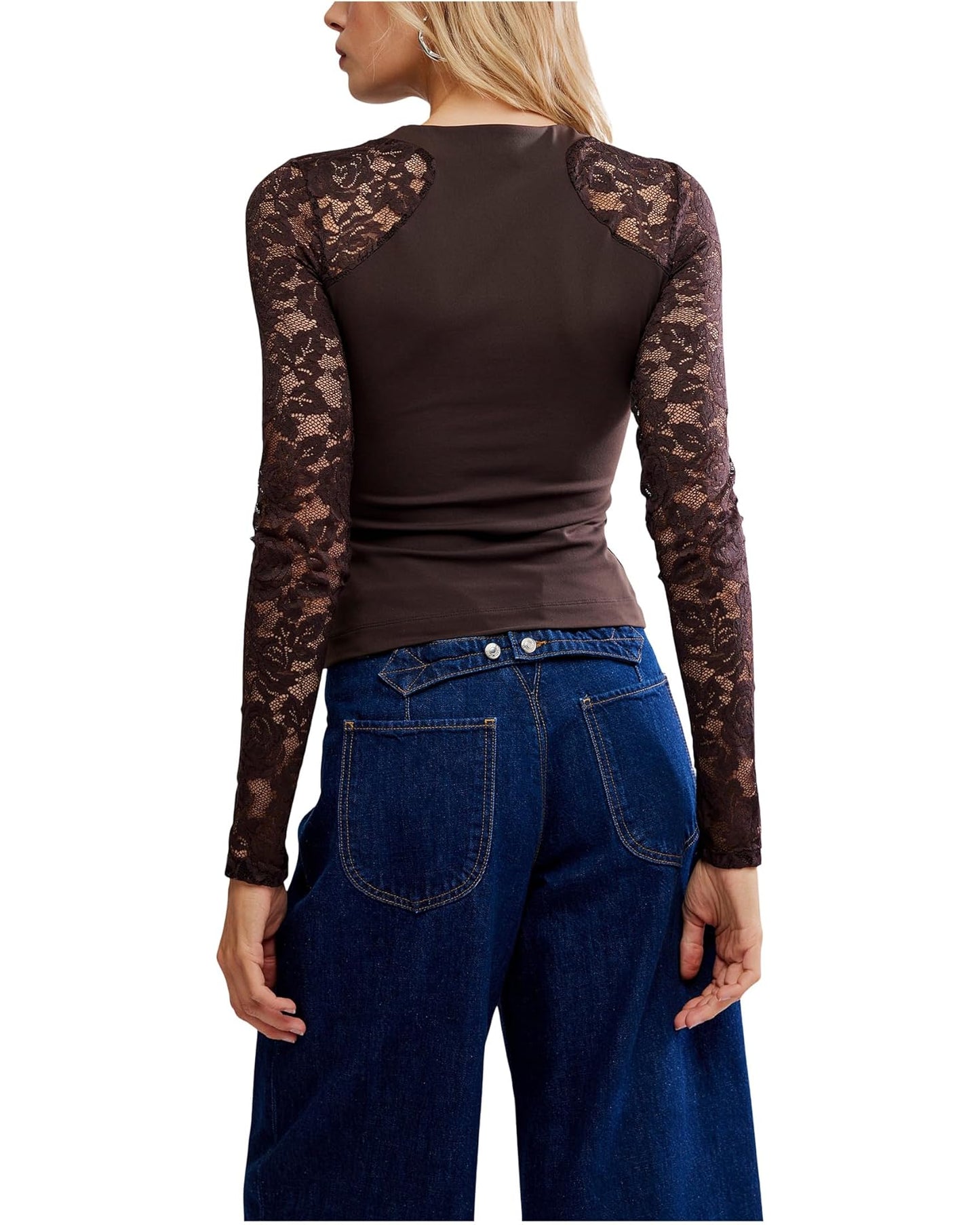 Free People No Excuse Long Sleeve Top