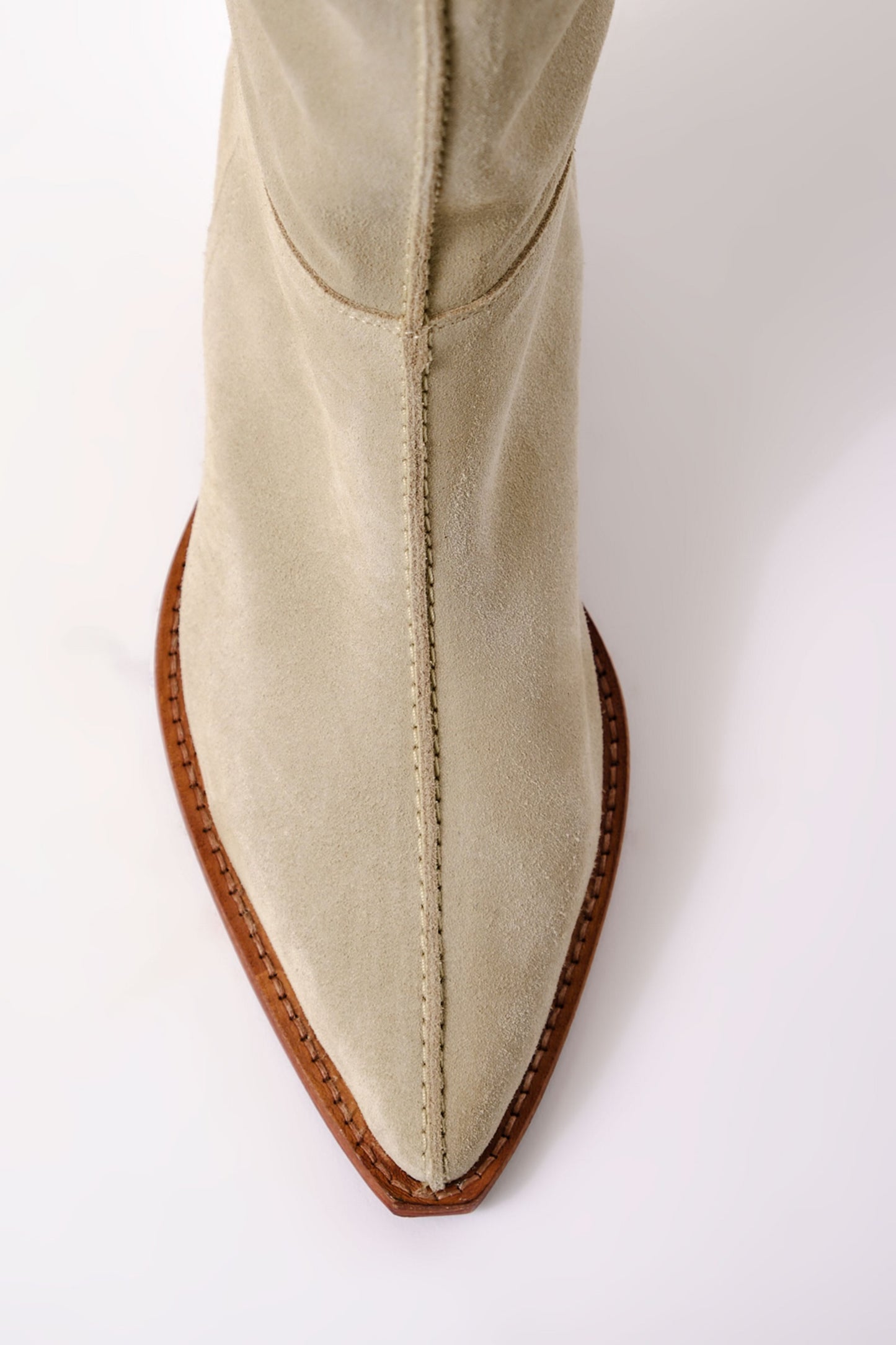 Sway Low Slouch Boot- Parchment