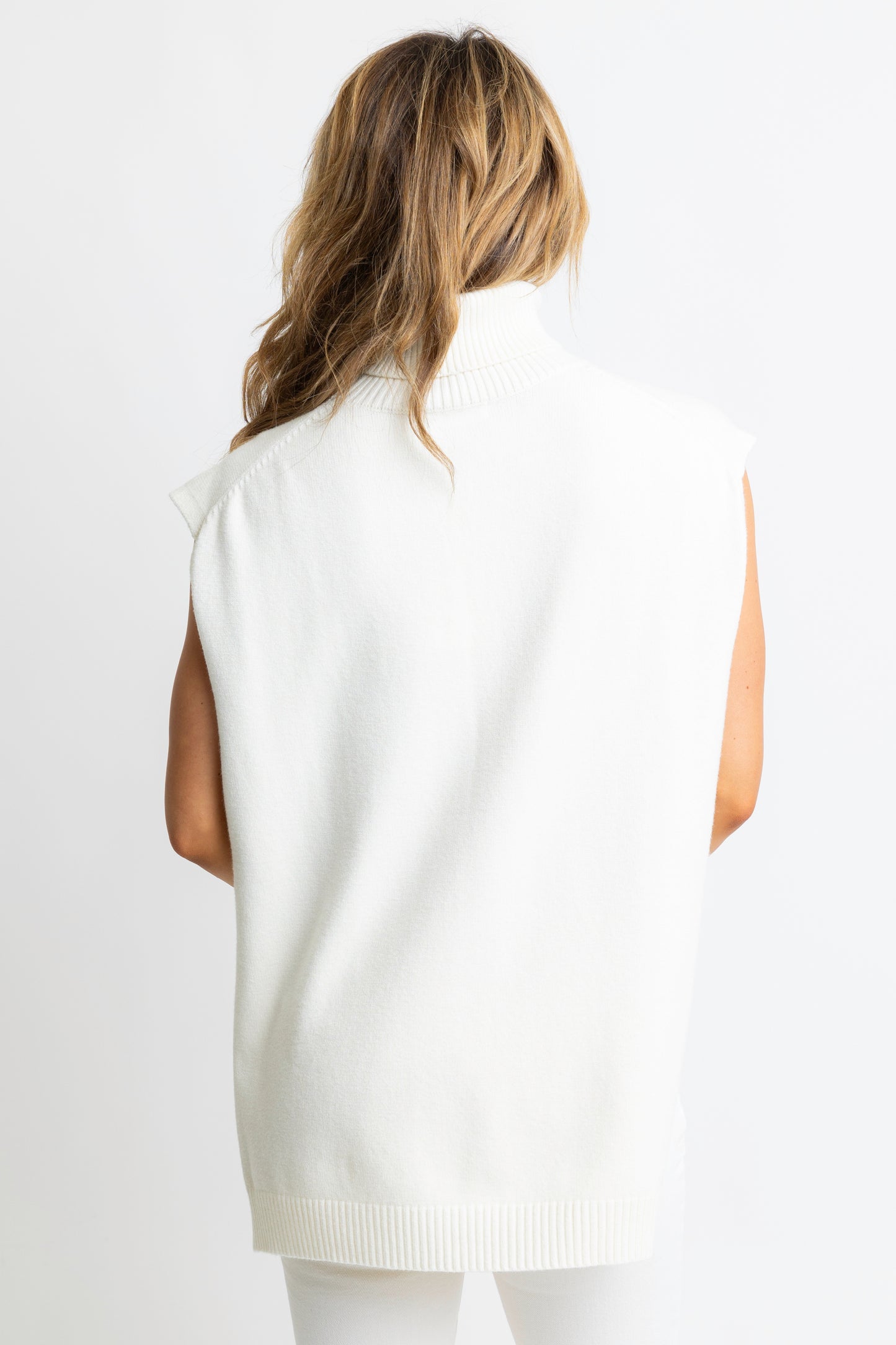 Karlie Turtleneck Sweater Tank