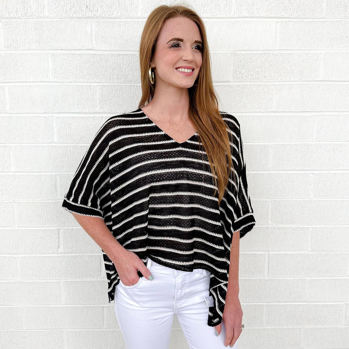Keeping Cool Striped Top
