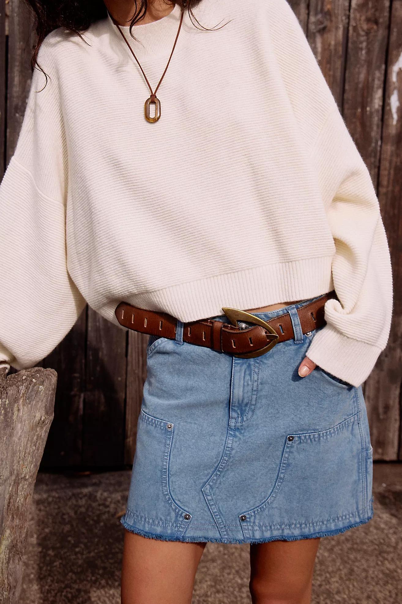 WTF Noa Belt-Cognac