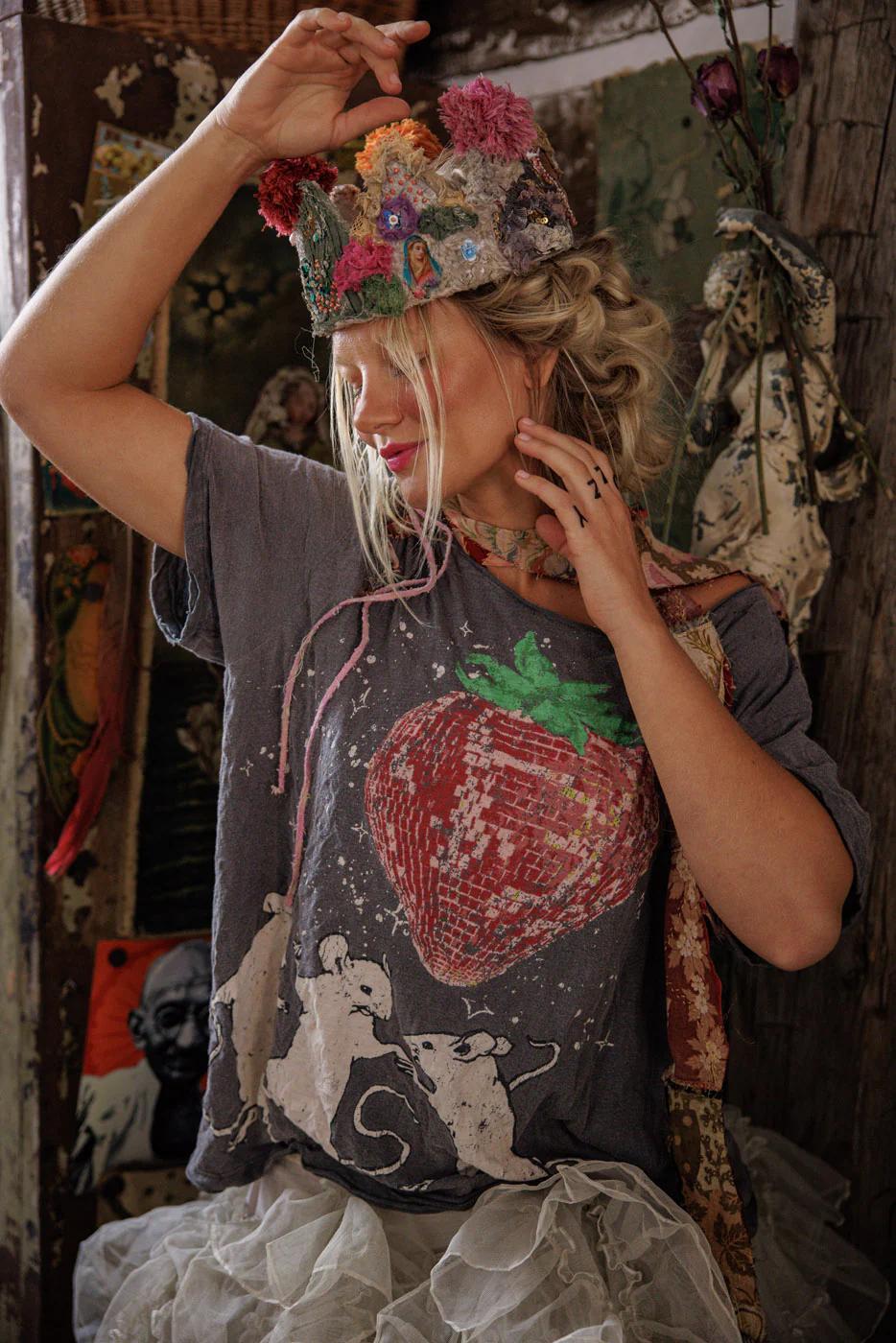 Magnolia Pearl Discotheque Fraises Tee