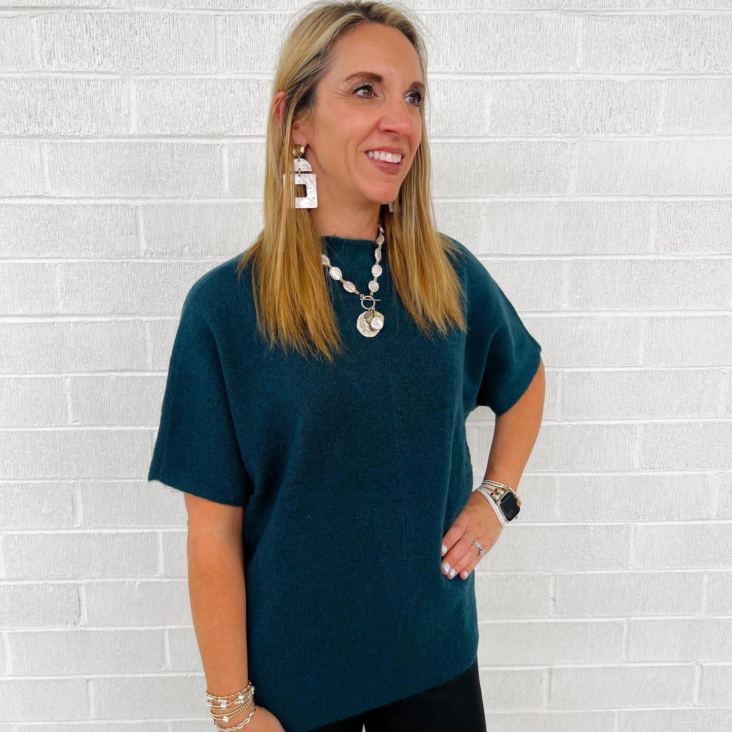 Norell Poncho- Teal