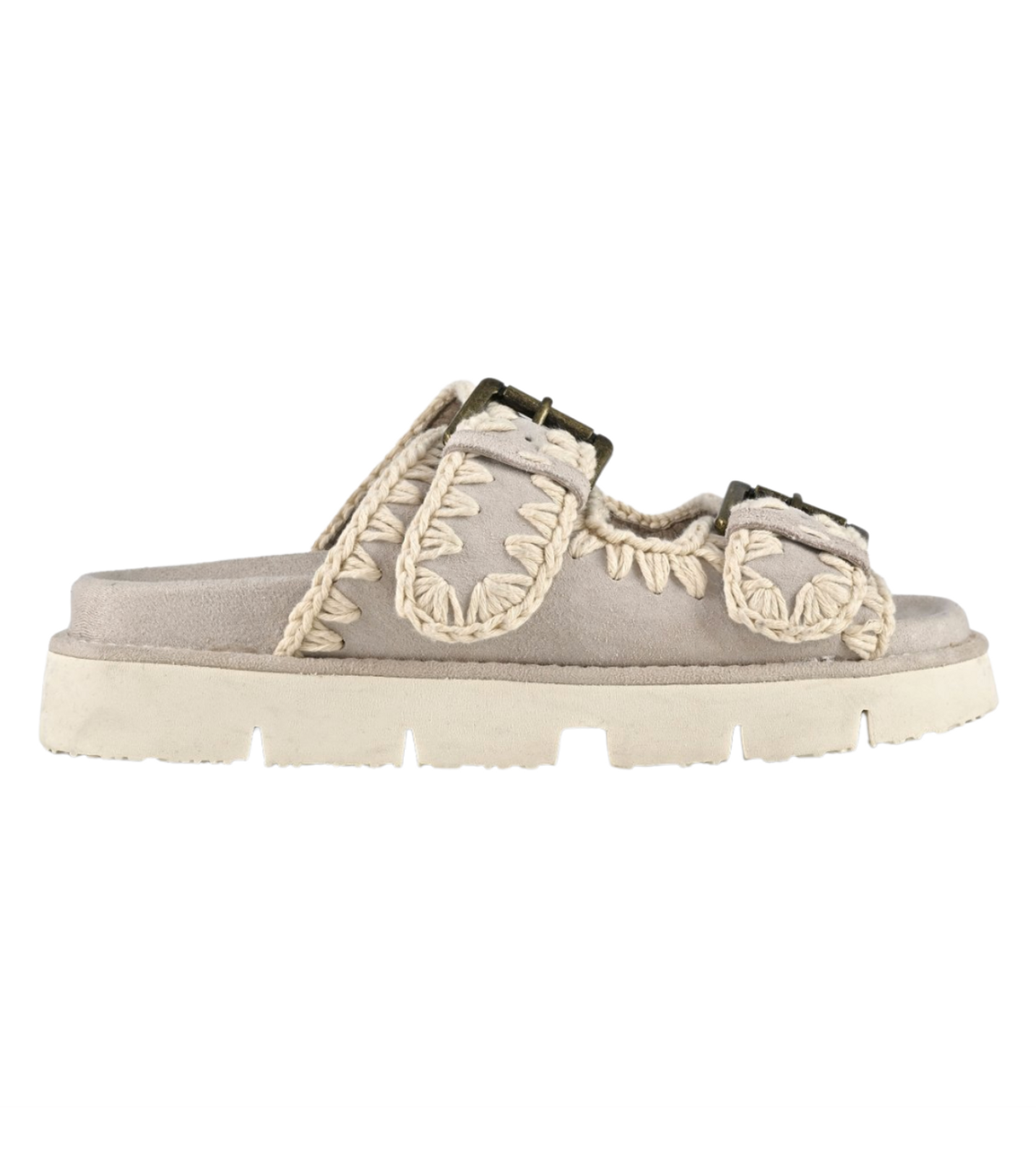 Mou Bio Sandal- Chalk