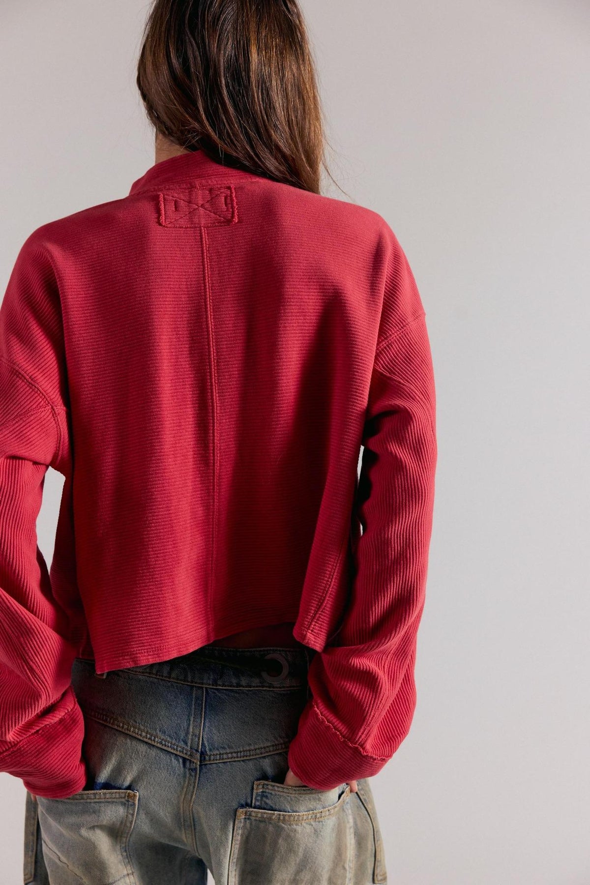 FP Celeste Quarter Zip-Salsa