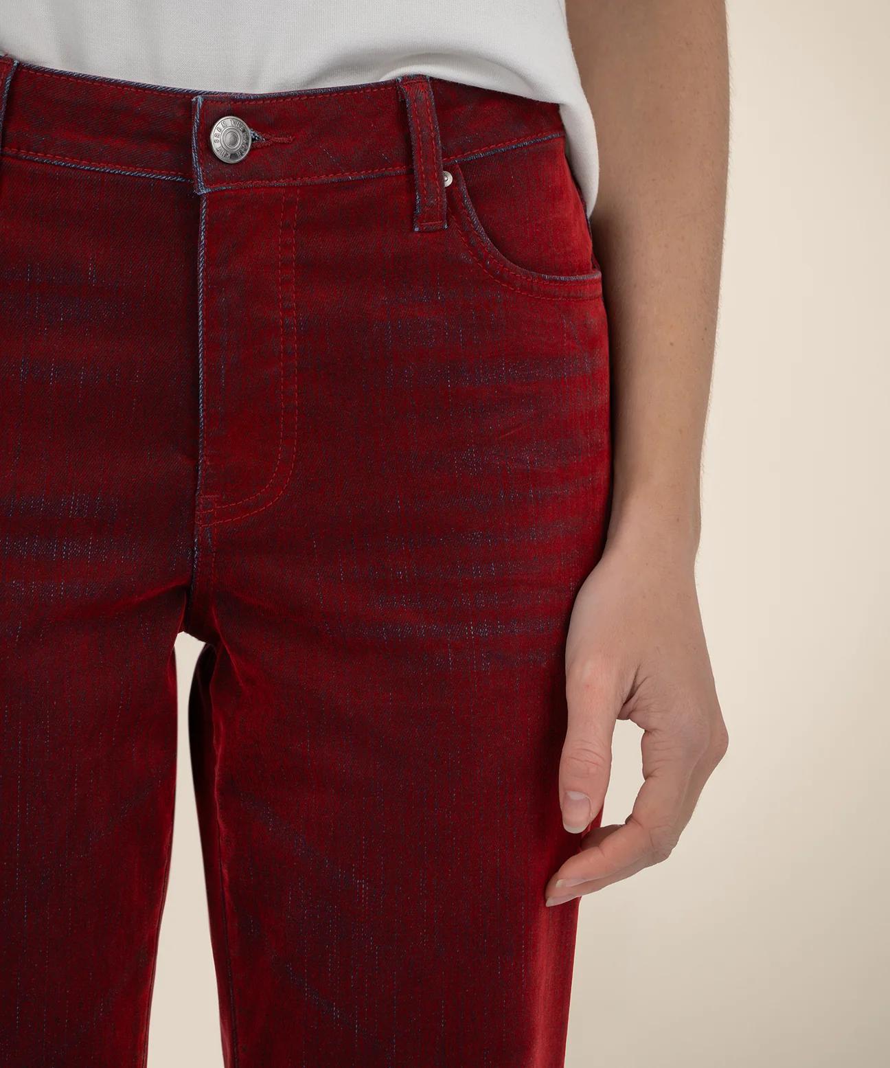 KUT Kelsey Denim- Red Velvet