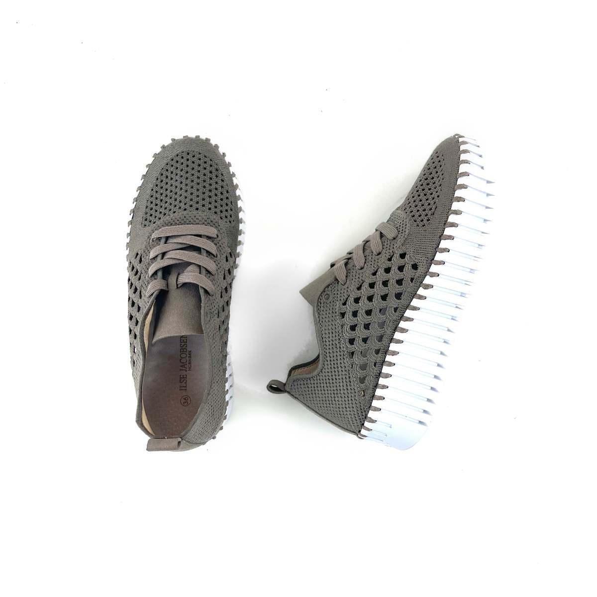 Tulip Wedge Sneaker- Falcon