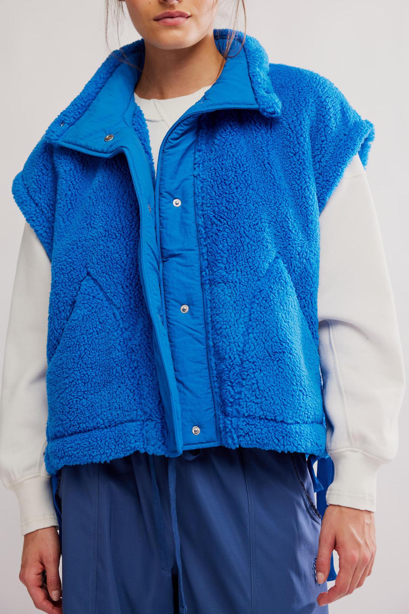 Scout It Out Vest- Light Cobalt