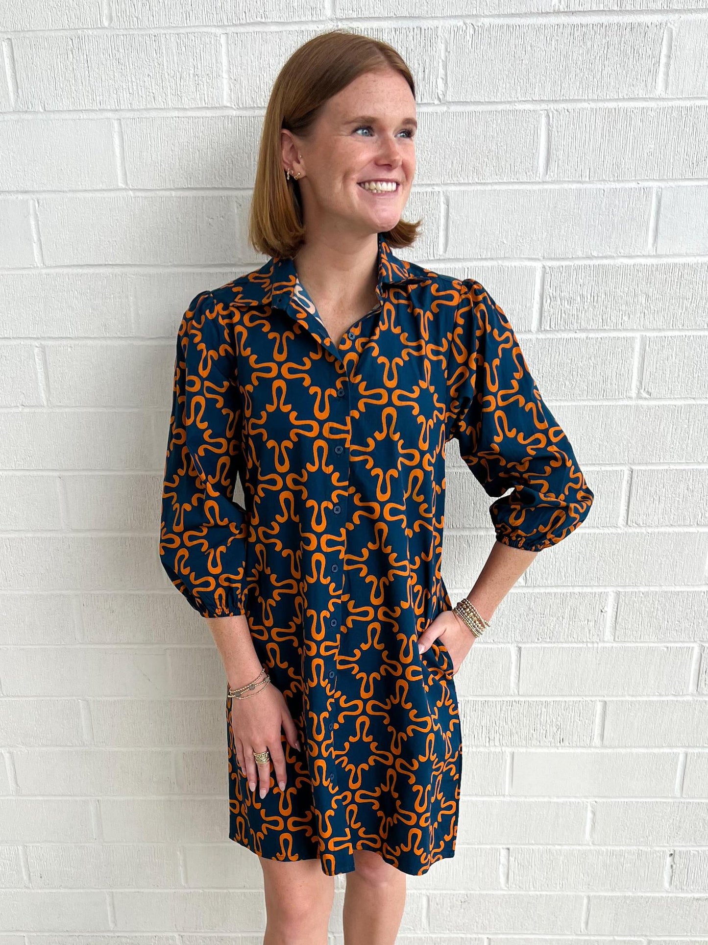 Ava Dress- Auburn
