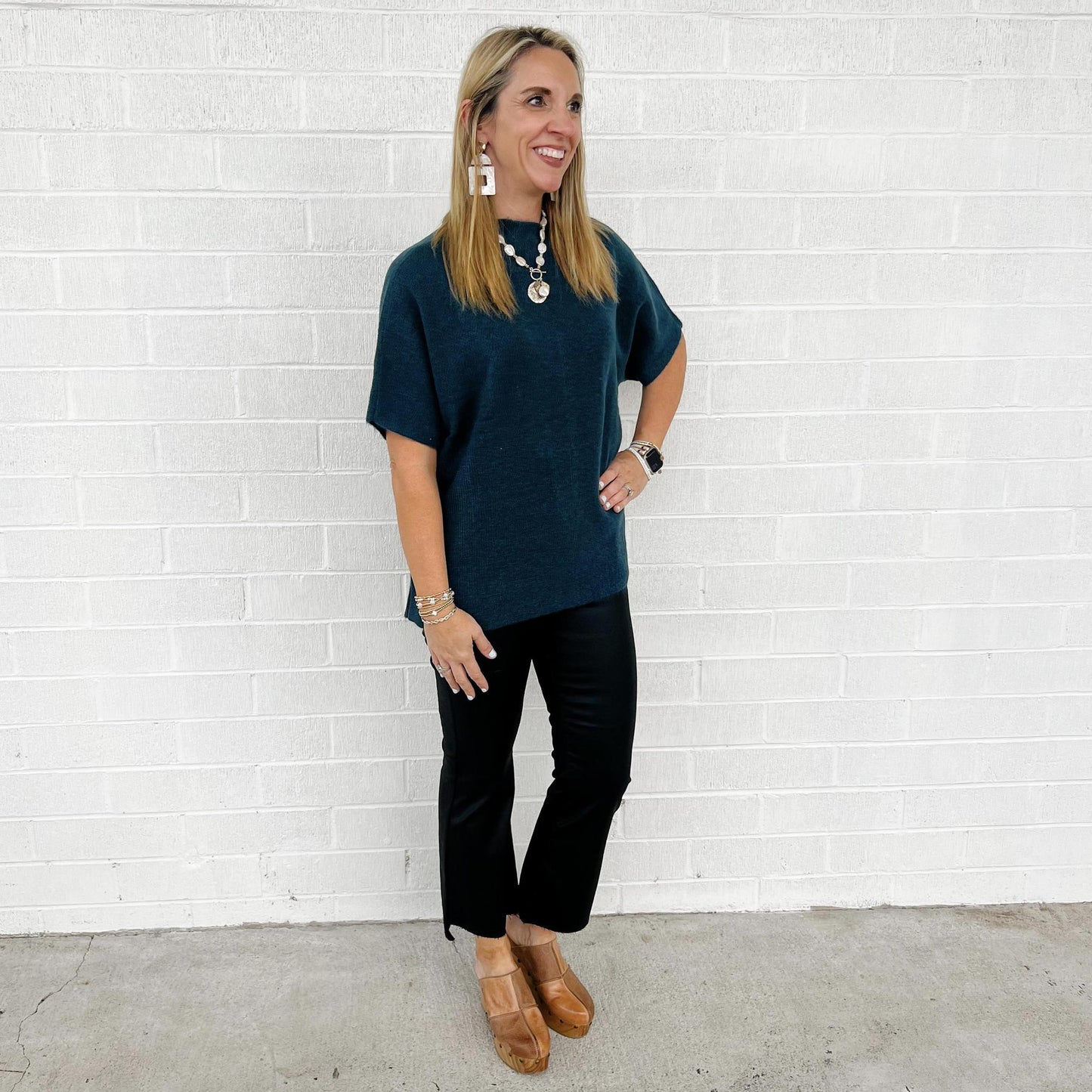 Norell Poncho- Teal