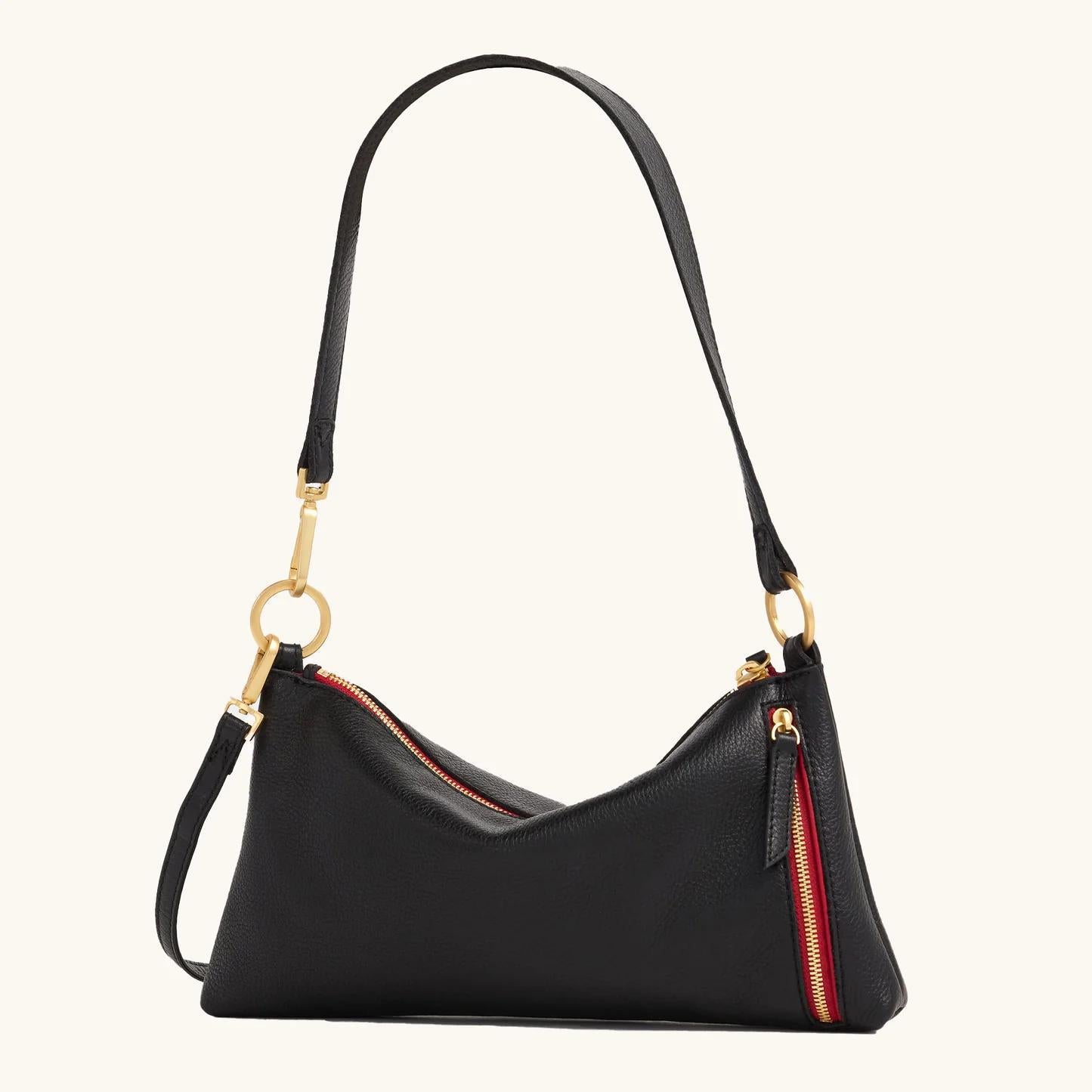 Hammitt Kyle Red Zip-Black