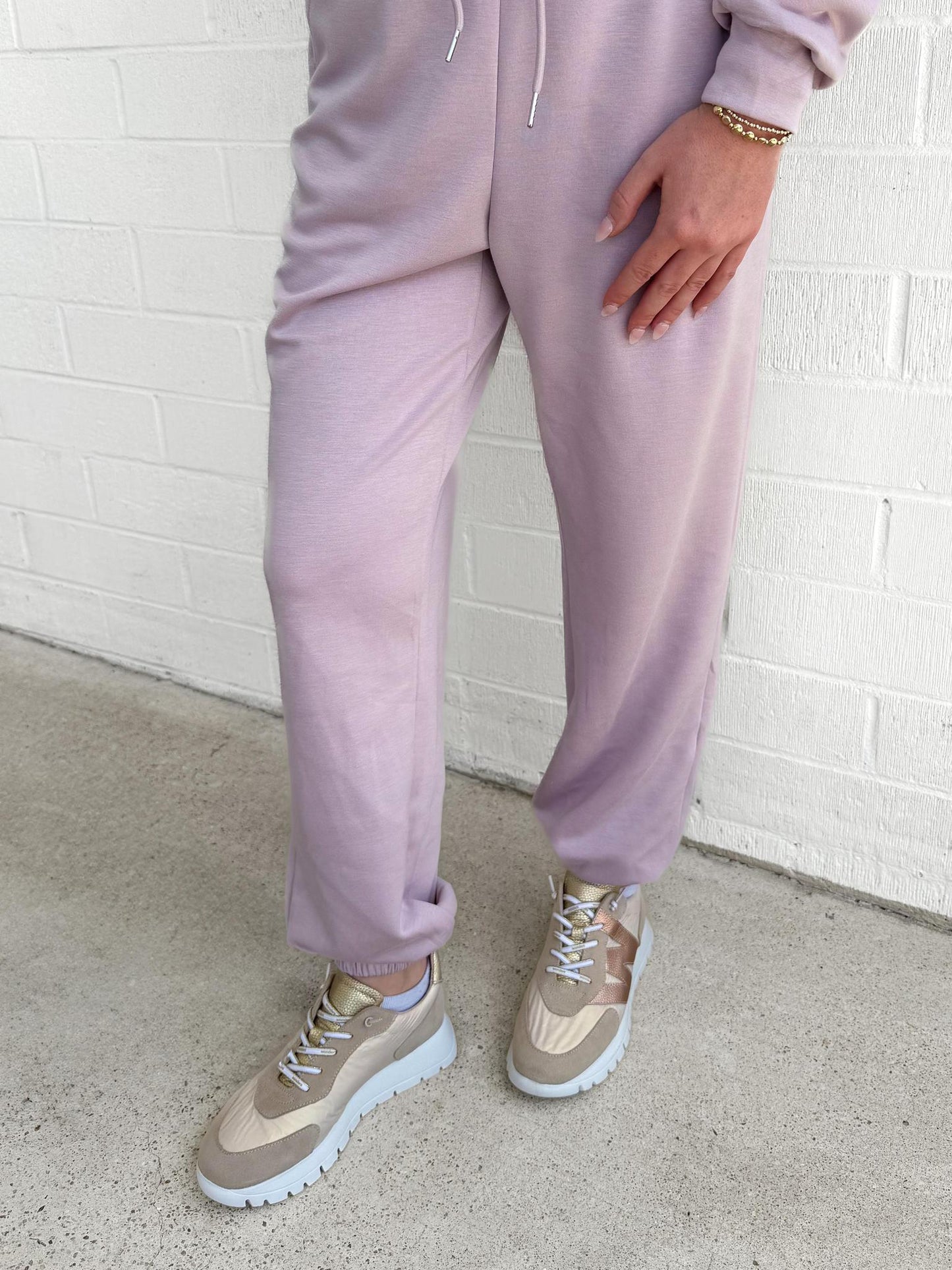 Scuba Pant Set- Blush