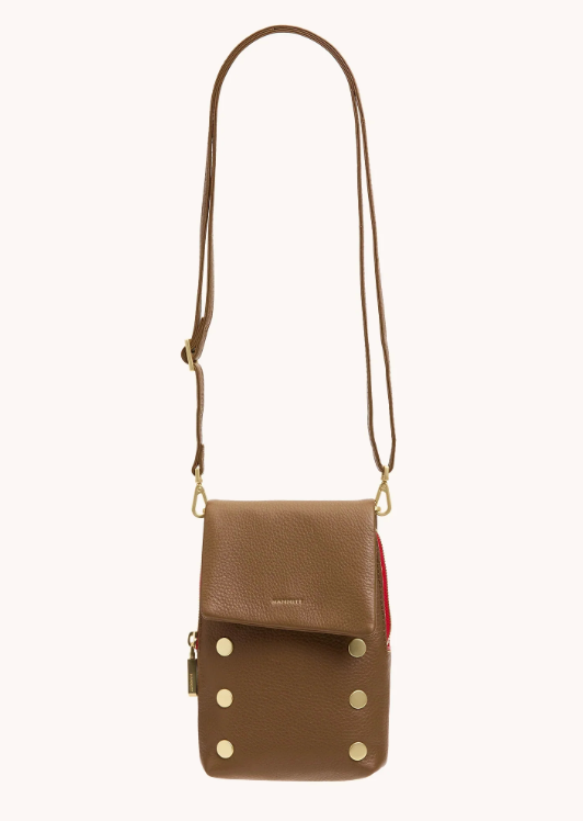 Hammitt VIP Mobile-Mahogany Pebble