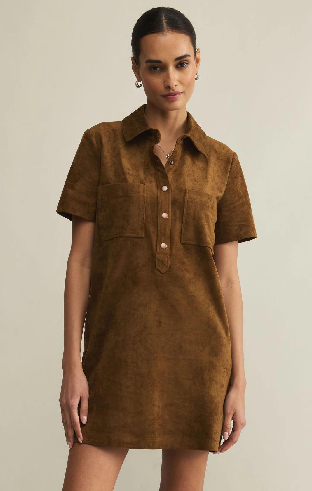 Z Supply Sydney Suede Mini Dress