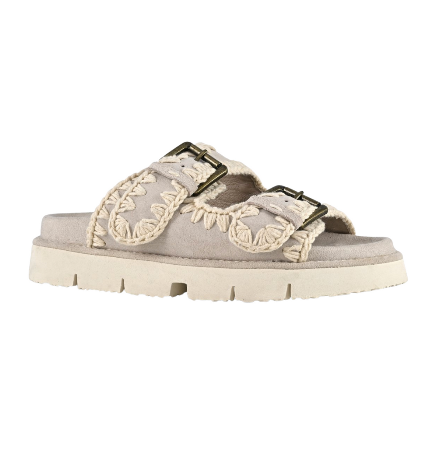Mou Bio Sandal- Chalk