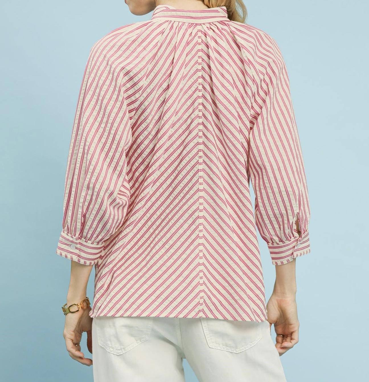 Pink Stripe Top