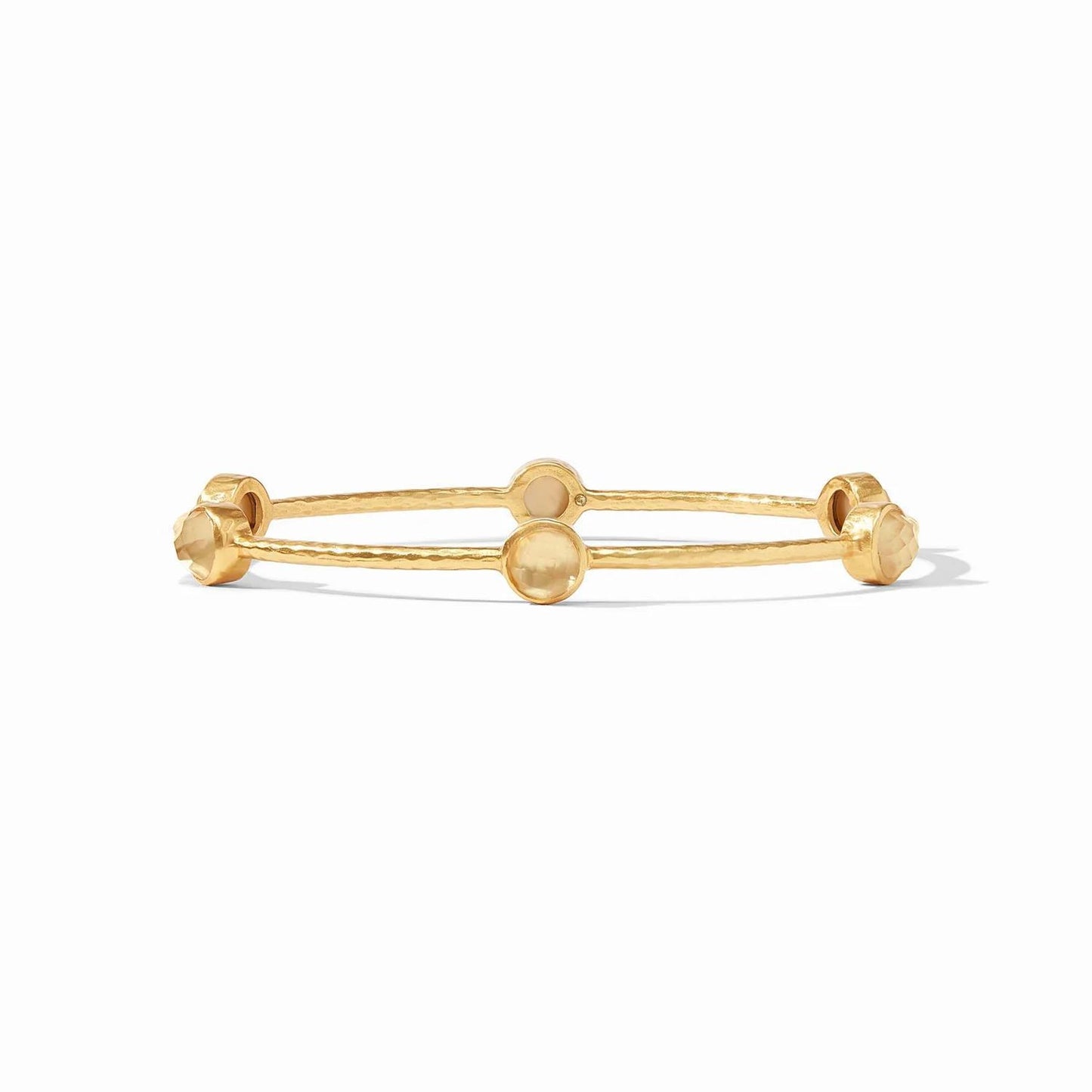 Milano Luxe Bangle-Iridescent Champagne Medium