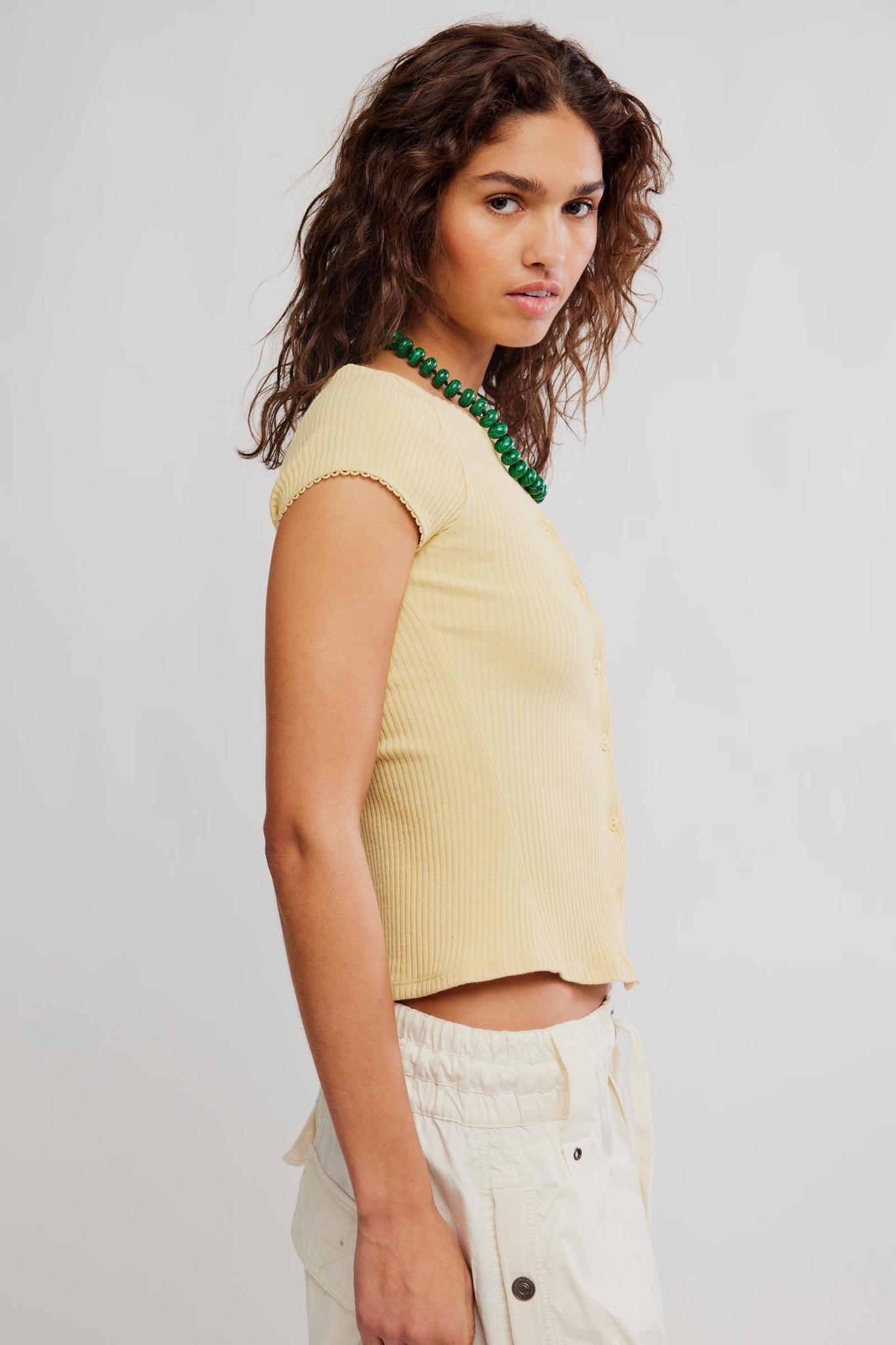Most Wanted Cardi-Yellow
