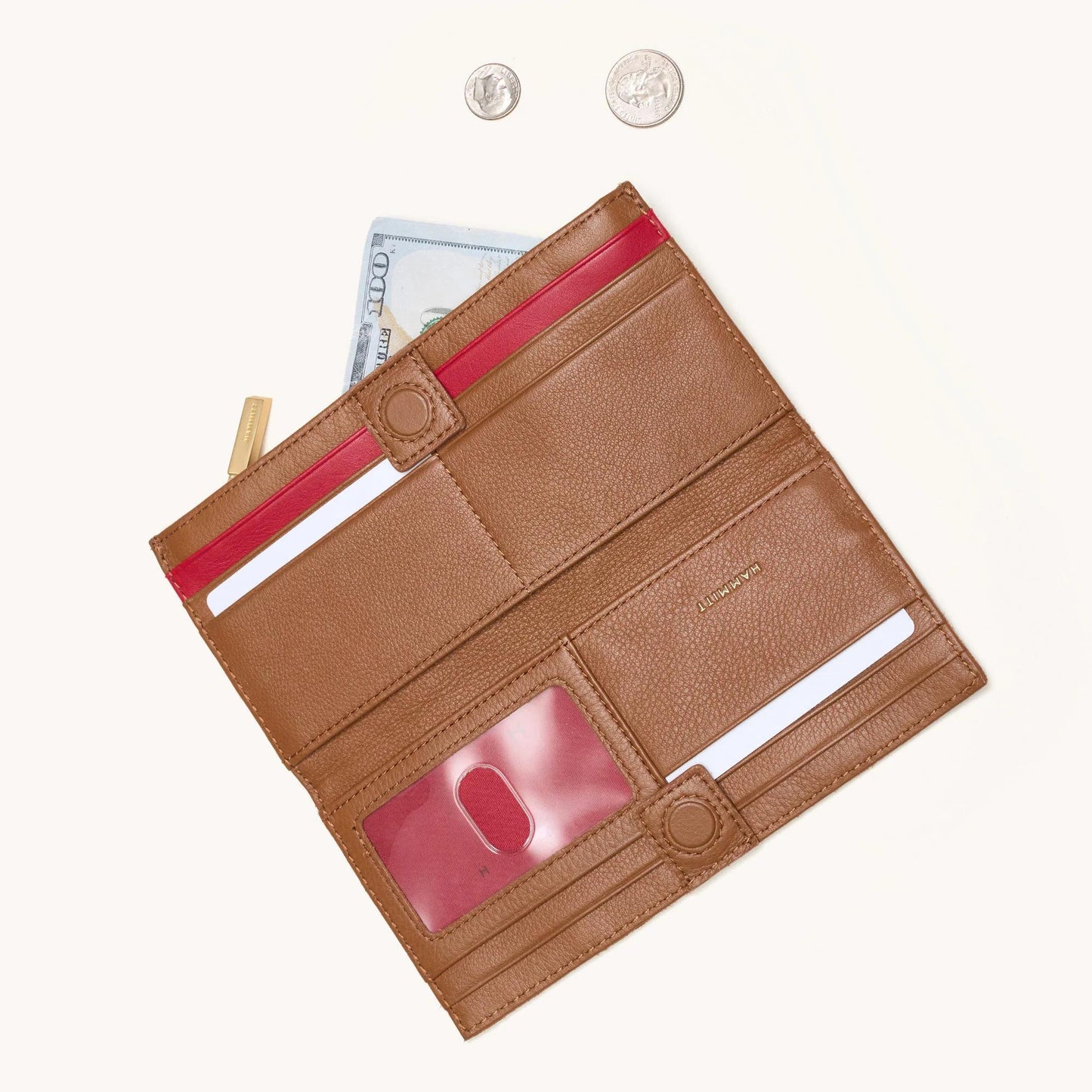 Hammitt North Wallet-Mahog