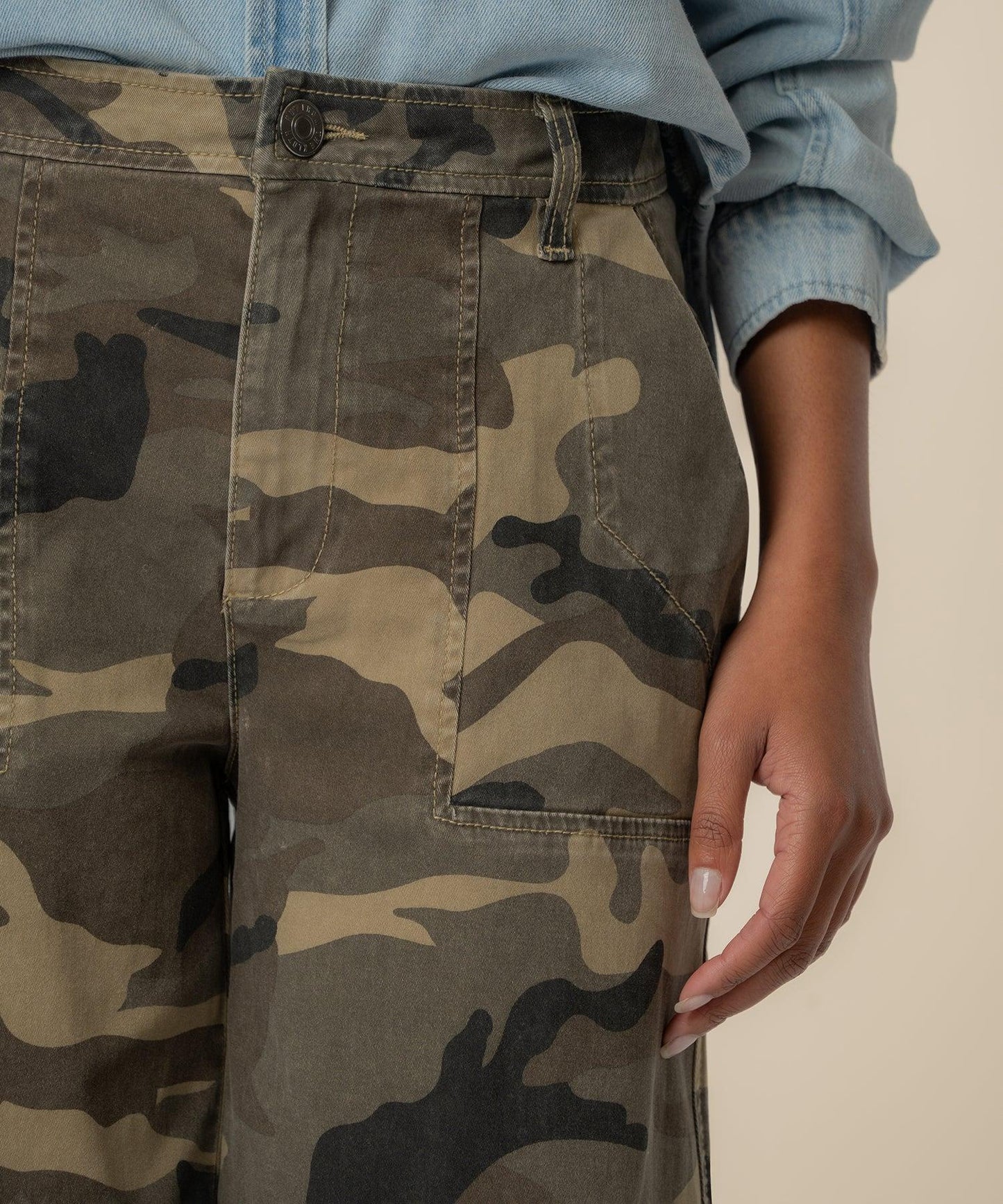 KUT Ashton Barrel-Olive Camo