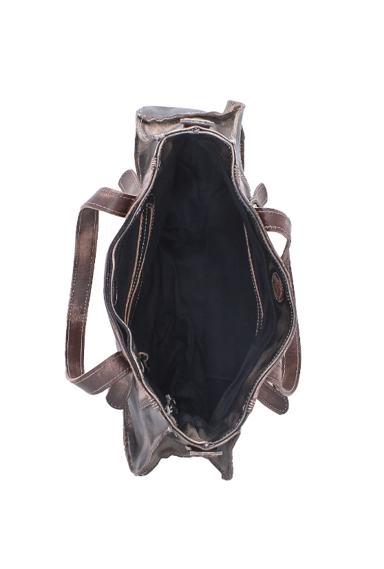 Bed Stu Redrock Purse- Black Teak Hand Wash
