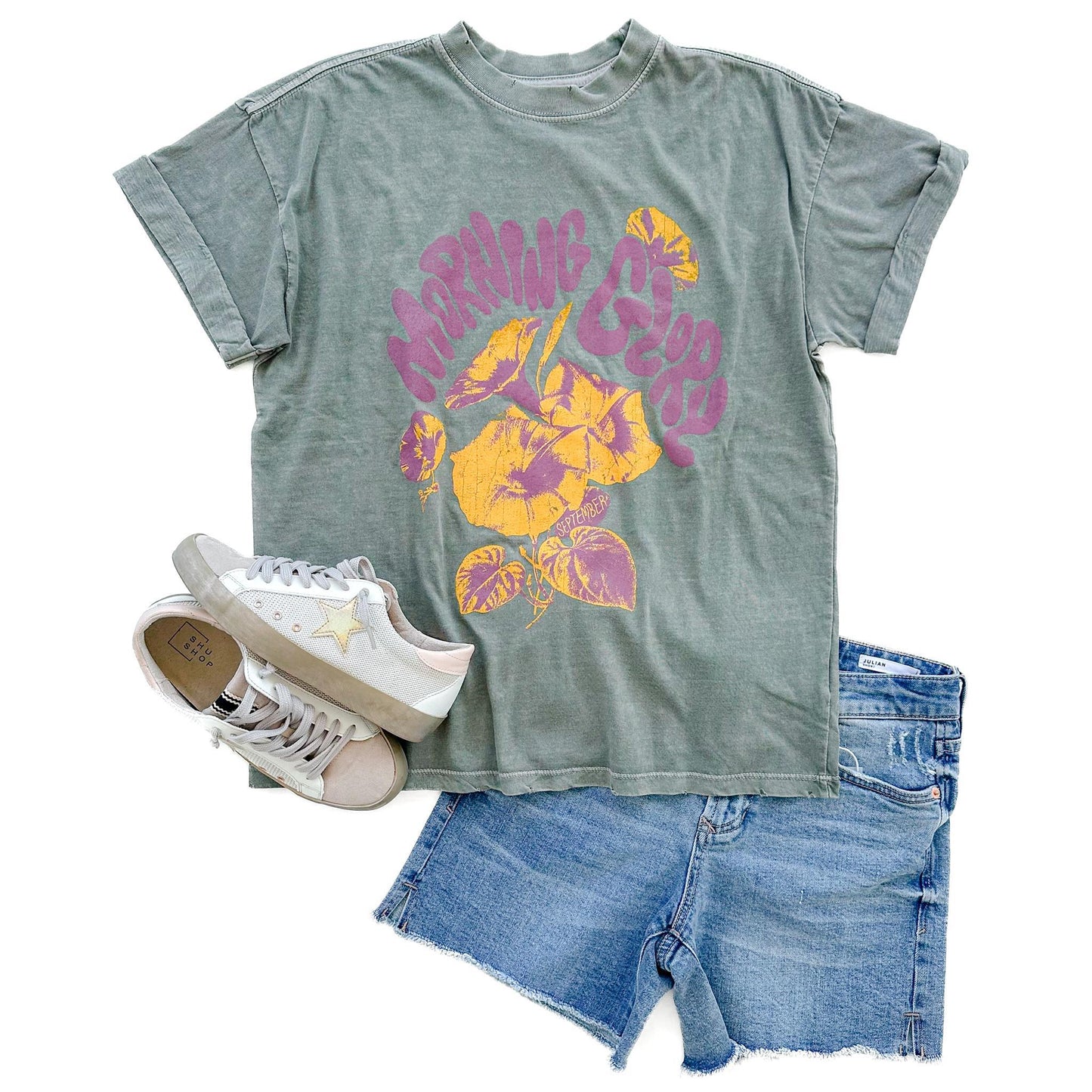 Morning Glory Graphic Tee