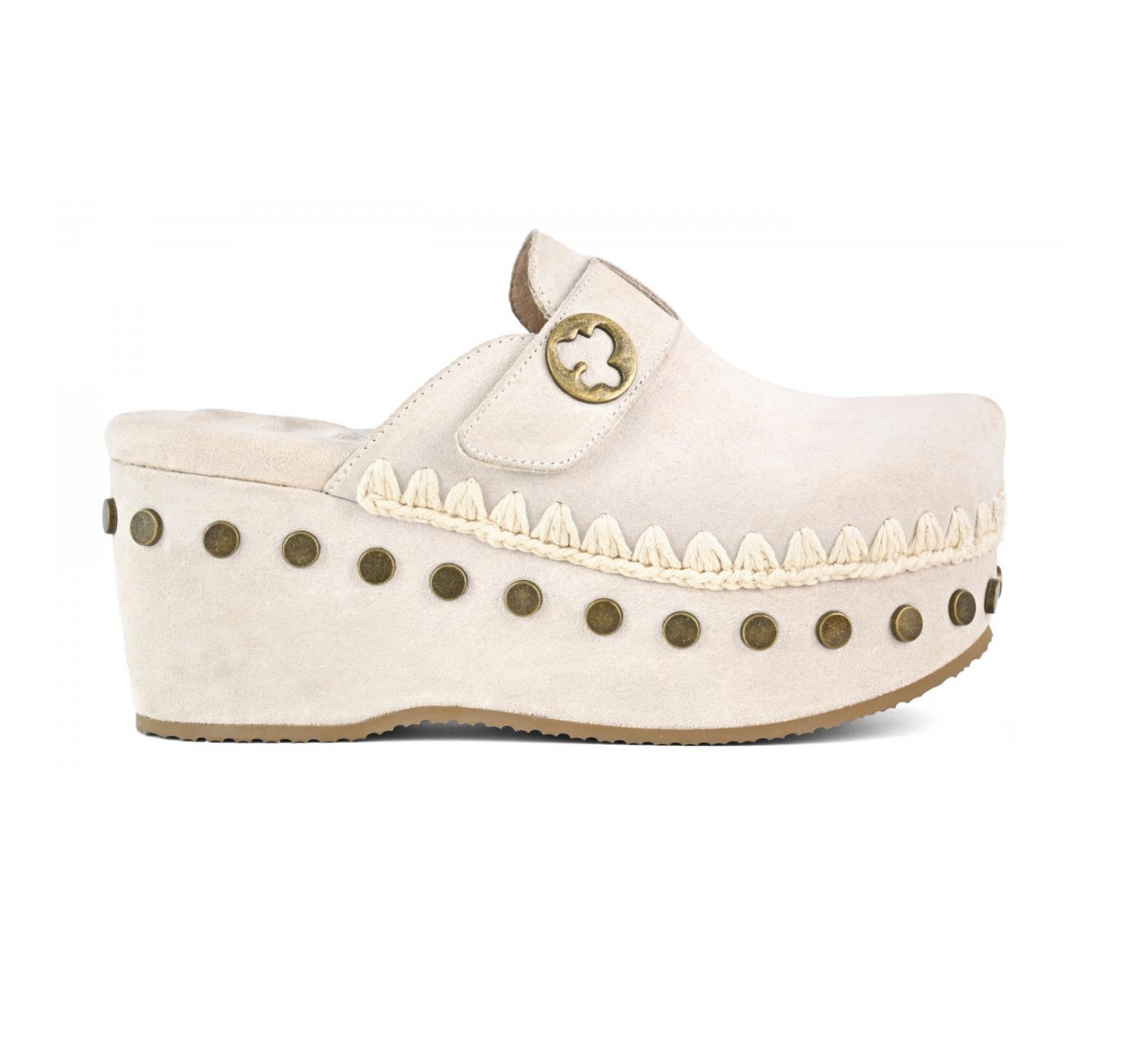 Mou Clog Plain Suede