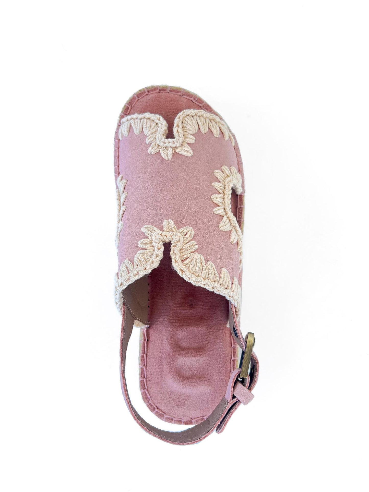 Mou Jute Sandal Back Strap