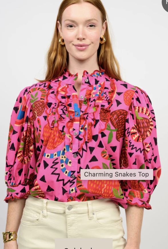 Charming Snakes Top
