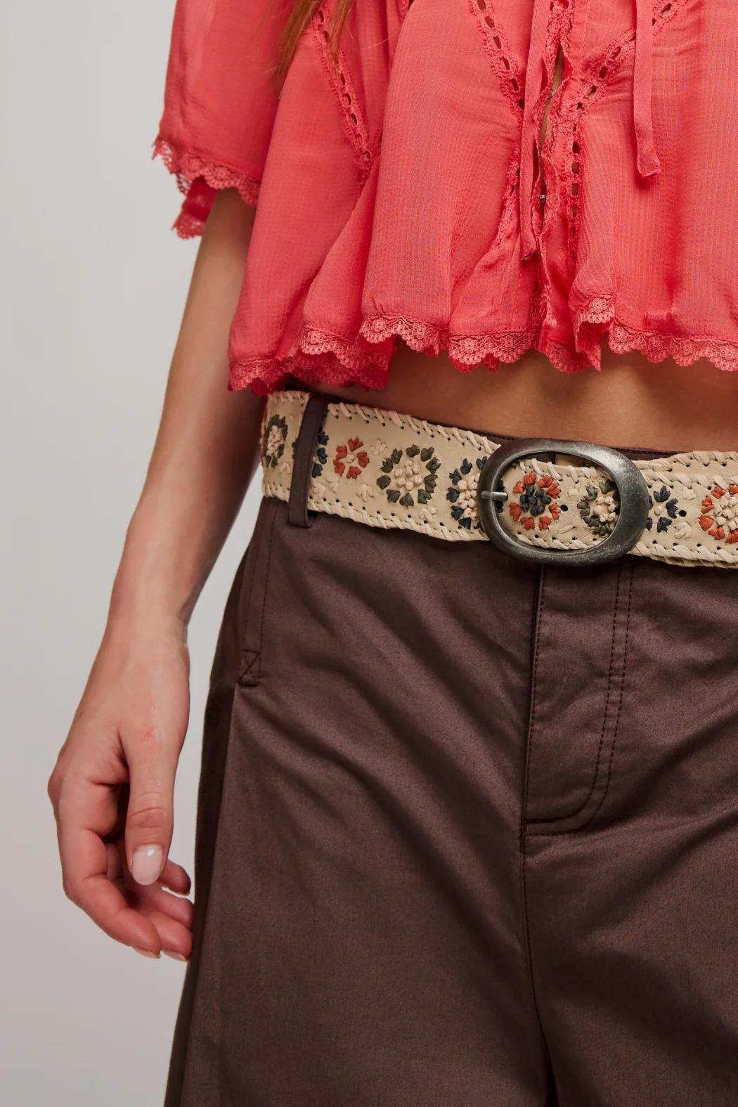 Free People Indigo Dreaming Belt