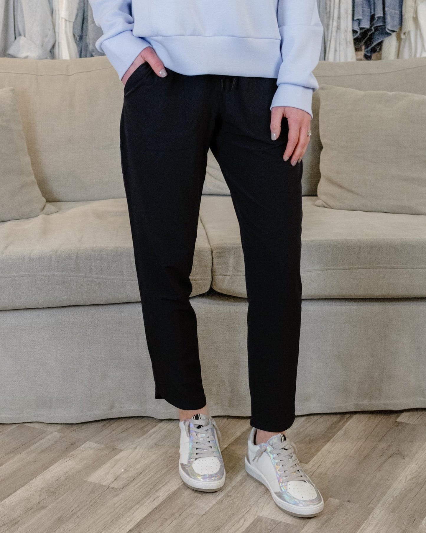 Casual Fridays Taper Pant- Black
