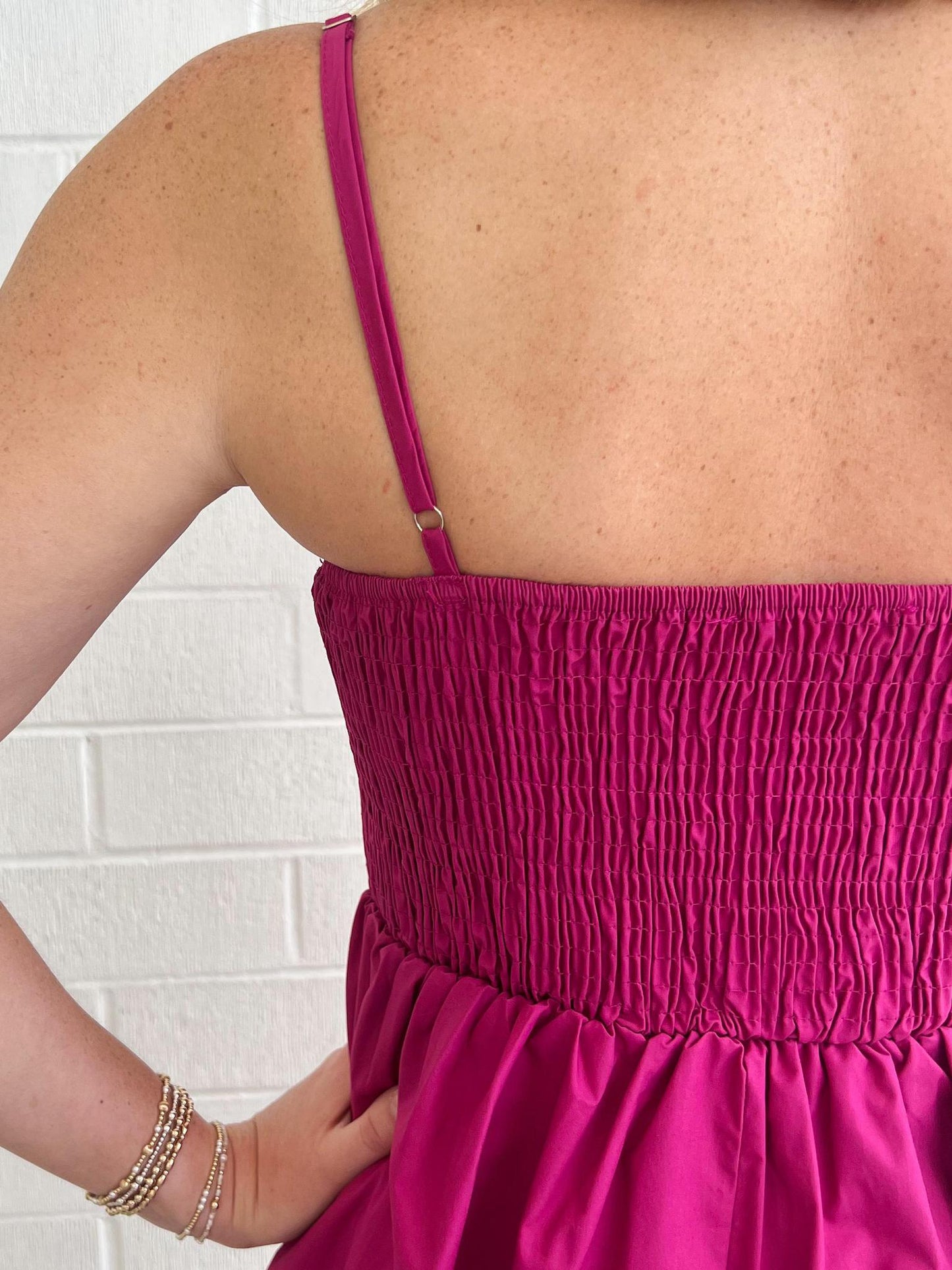 Poplin Bow Dress