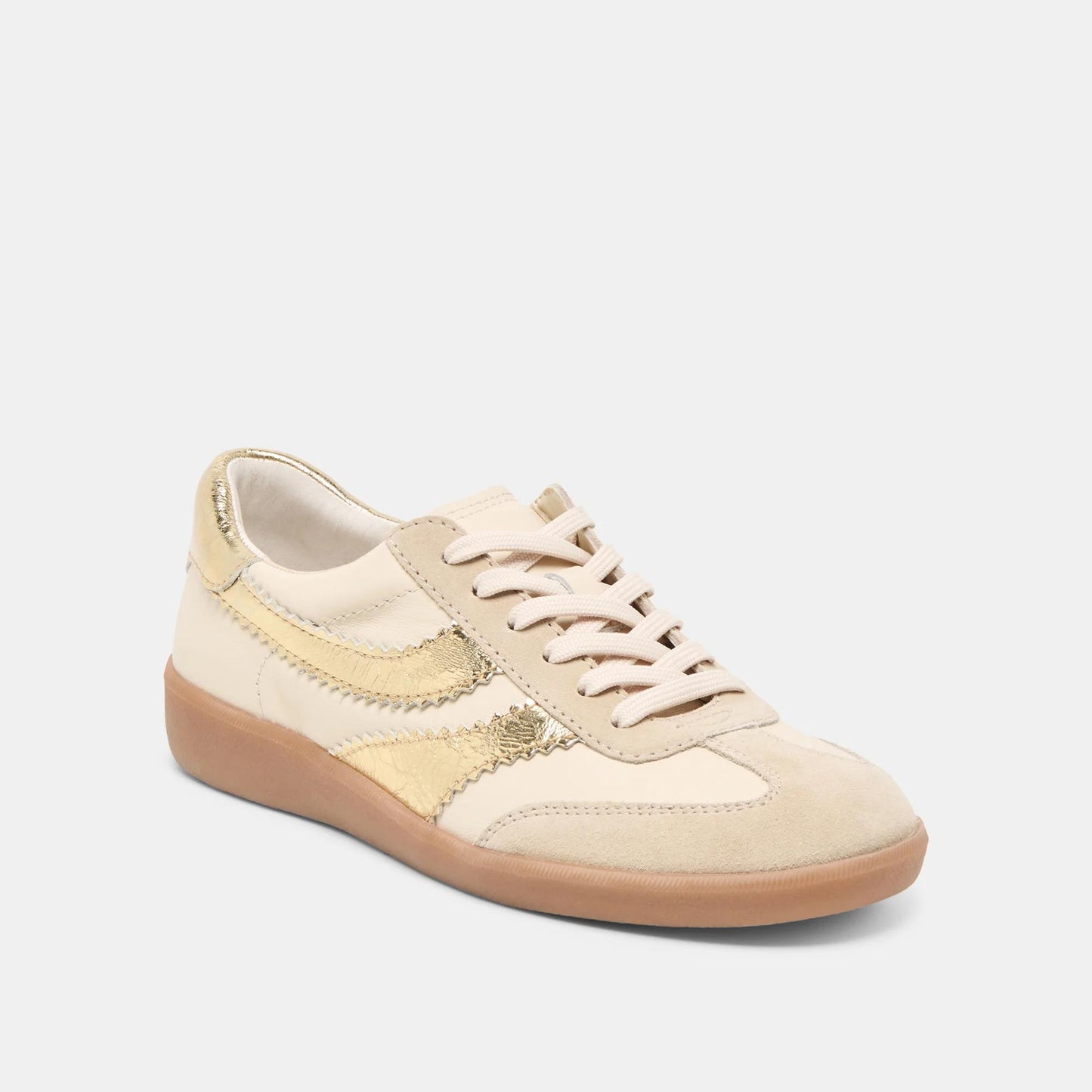 Dolce Vita Merit Sneaker-white/gold