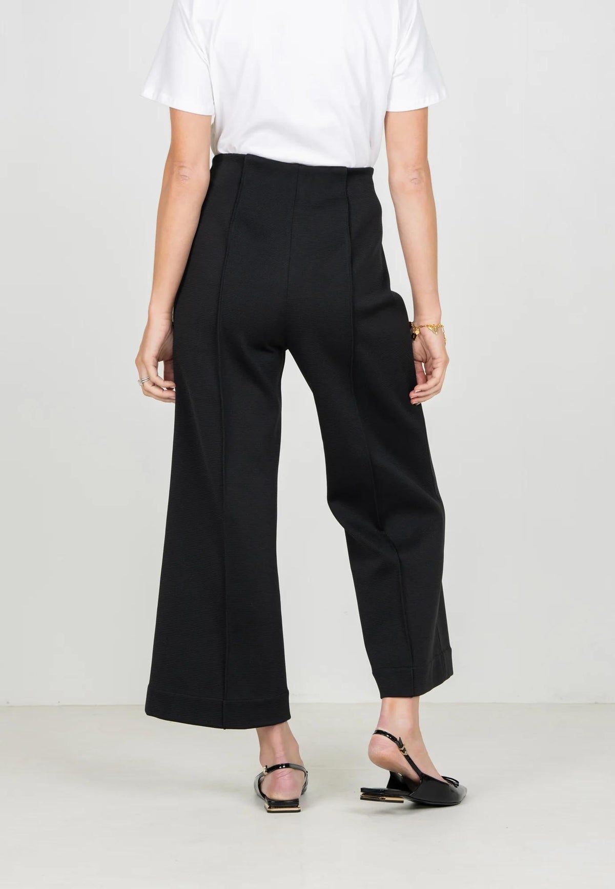 Cropped Piper Pant-BLK