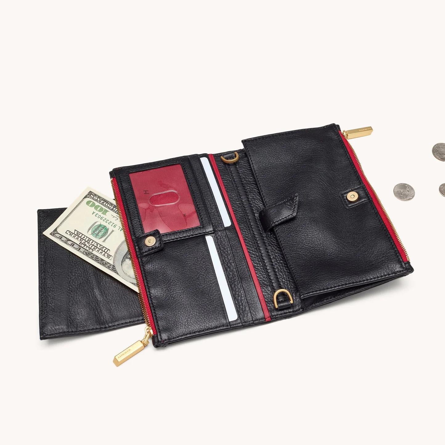 Levy Black Zip