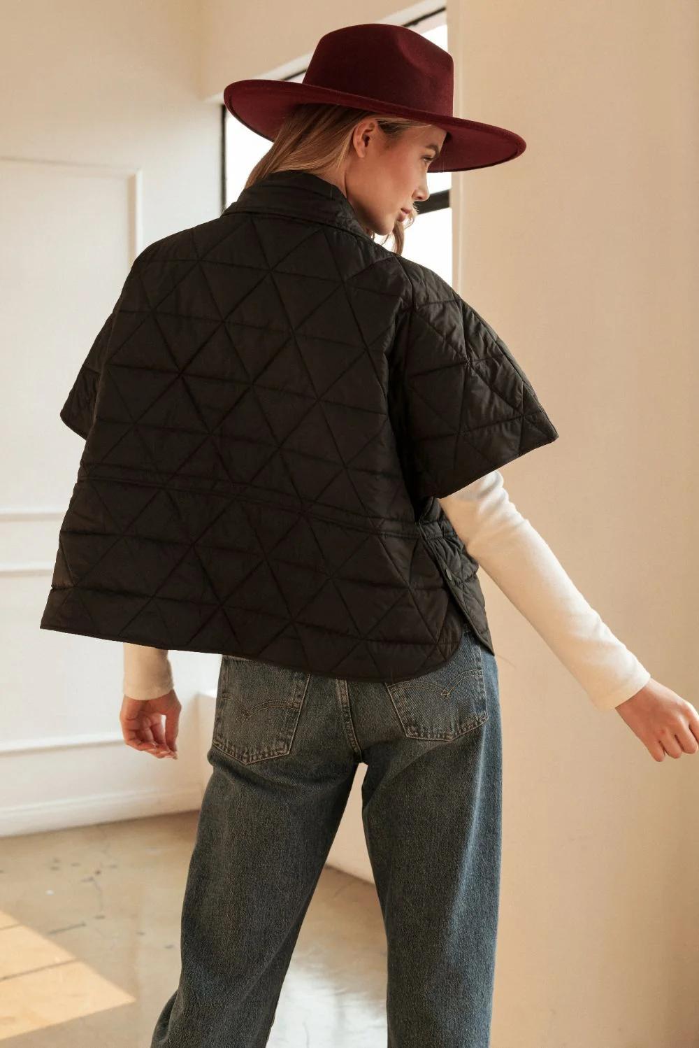 Jamel Puffer Jacket- Blk