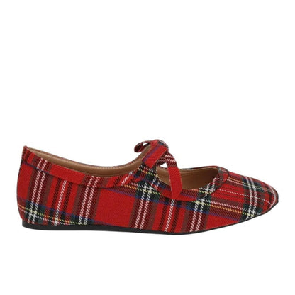 Layover Flat- Tartan