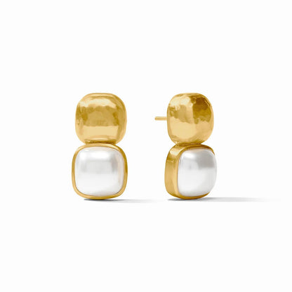 Julie Vos Catalina Earring- Pearl