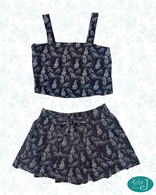 Watercolor Tiger Short
