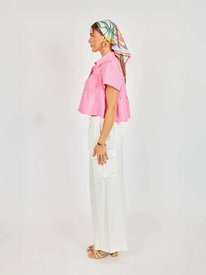 By the Sea Tiered Shirt