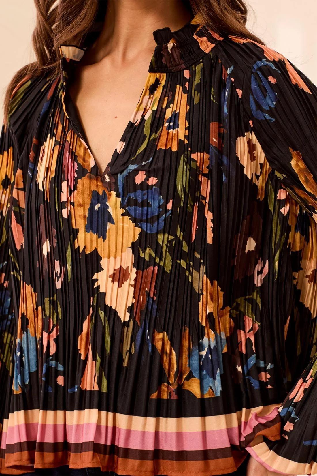 Ruffle Collar Blouse