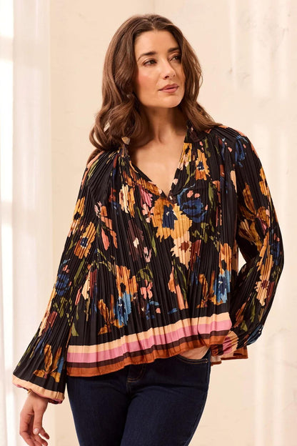 Ruffle Collar Blouse