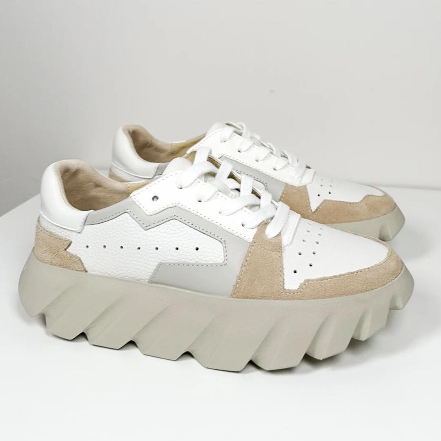 Tura Ori Sneaker- Bone